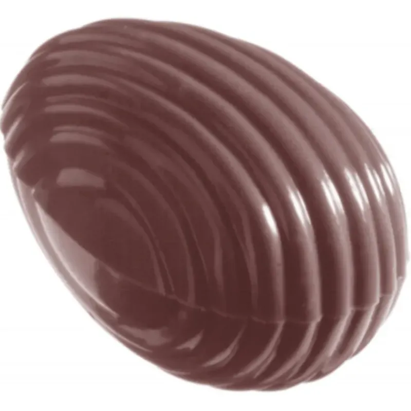 Moules À Chocolat*CHOCOLATE WORLD Moule Chocolat Oeuf Rayé 3.2 cm (x32)