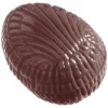 Moules À Chocolat*CHOCOLATE WORLD Moule Chocolat Oeuf Strié 3.3 cm (x32)