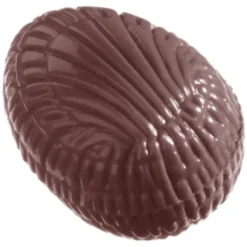 Moules À Chocolat*CHOCOLATE WORLD Moule Chocolat Oeuf Strié 3.3 cm (x32)