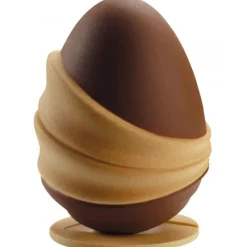 Moules À Chocolat*PAVONI Moule Chocolat Oeuf Wrap Ø 15 x H 20 cm (x2)