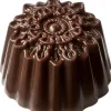 Moules À Chocolat*CHOCOLATE WORLD Moule Chocolat Ornement Oriental Rond 30,5 mm (x21)