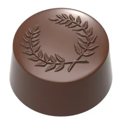 Moules À Chocolat*CHOCOLATE WORLD Moule Chocolat Praline Ronde Laurier 31 mm (x21)