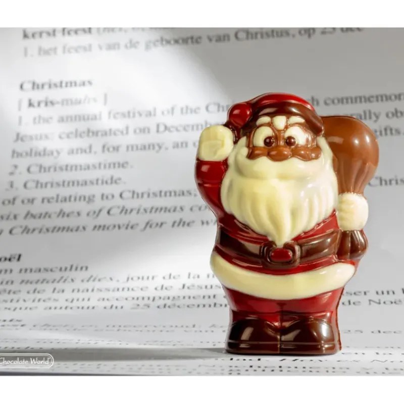 Moules À Chocolat*CHOCOLATE WORLD Moule Chocolat Père Noël 8,4 x 6 cm (x4)
