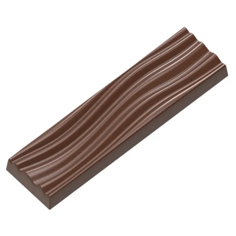 Moules À Chocolat*Chocolat Form Moule Chocolat Rectangle Ondulation (x7)