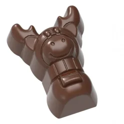 Moules À Chocolat*CHOCOLATE WORLD Moule Chocolat Renne Rudolph 3,9 cm (x18)