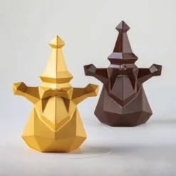 Moules À Chocolat*PAVONI Moule Chocolat Santa Hug 15,2 x 11,5 x H 20 cm (x2)