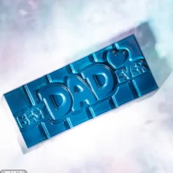 Moules À Chocolat*CHOCOLATE WORLD Moule Chocolat Tablette Best Dad Ever (x4)