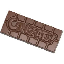 Moules À Chocolat*CHOCOLATE WORLD Moule Chocolat Tablette Congrats (x4)