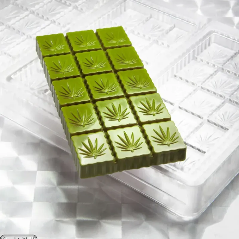 Moules À Chocolat*CHOCOLATE WORLD Moule Chocolat Tablette Chanvre (x4)