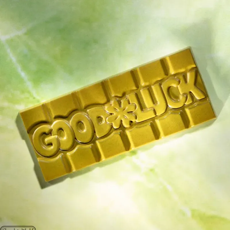 Moules À Chocolat*CHOCOLATE WORLD Moule Chocolat Tablette Good Luck (x4)