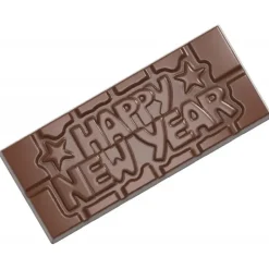 Moules À Chocolat*CHOCOLATE WORLD Moule Chocolat Tablette Happy New Year (x4)