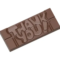 Moules À Chocolat*CHOCOLATE WORLD Moule Chocolat Tablette Thank You (x4)