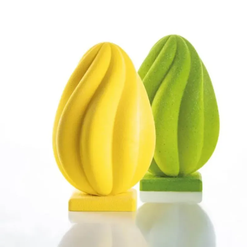 Moules À Chocolat*PAVONI Moule Chocolat Œuf Helical Ø 14 x H 21,8 cm (x2)