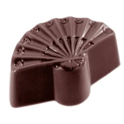 Moules À Chocolat*CHOCOLATE WORLD Moule Chocolat Éventail 40 x 25 mm (x24)