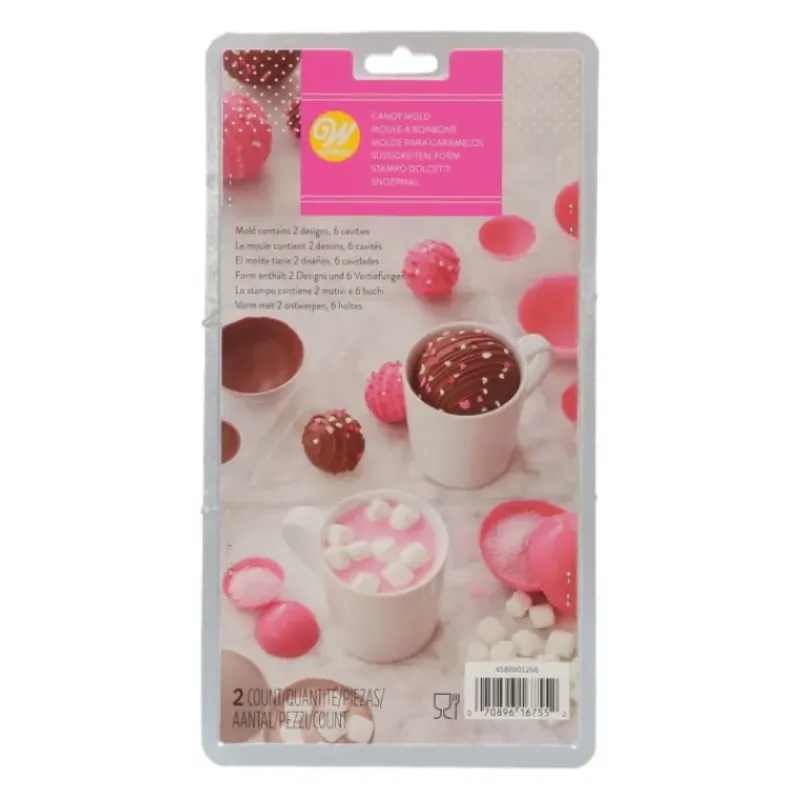 Moules À Chocolat*WILTON Moule 3D Valentine pour Bomb Chocolat Chaud
