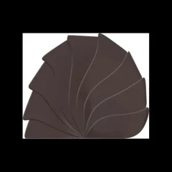 Moules À Chocolat*CUISINEADDICT Moule Embout de Bûche 9015 Eventail Droit 9 x 7,5 cm (x6)