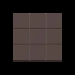 Moules À Chocolat*CUISINEADDICT Moule Embout de Bûche Carré 9009 Carreaux 8 cm (x6)