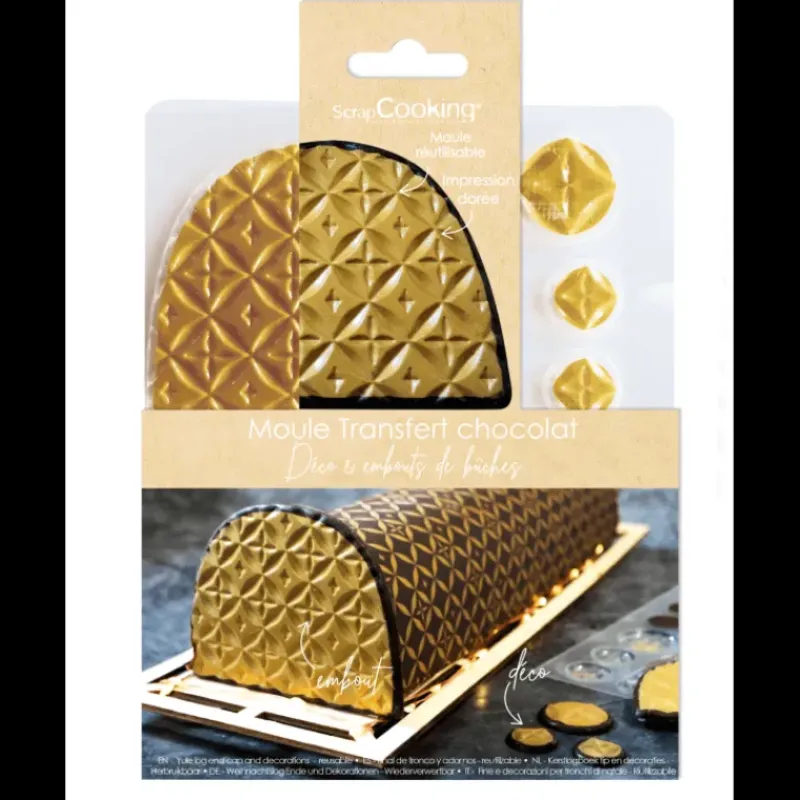 Moules À Chocolat*SCRAPCOOKING Moule Embout de Bûche Couture