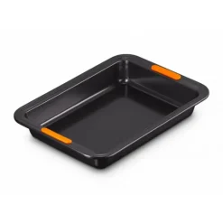 Moules À Gâteaux*LE CREUSET Moule Gâteaux Rectangulaire Anti-Adhésif 33 x 23 cm