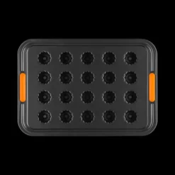 Moule Anti-adhésif|Moules À Gâteaux*LE CREUSET Moule Mini-Cannelés Anti-Adhésif 20 Empreintes 38,7 x 26,9 cm