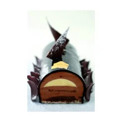 Moule Silicone*SILIKOMART Moule Silicone 4 Bûches Rondes 49,5 x 8 x h 6,3 cm 2137ml Professional