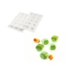 Moule Silicone*SILIKOMART Moule Silicone 15 Carrés Bombés 4 x 4 cm 30ml Professional