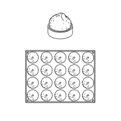 Moule Silicone|Moules À Gâteaux*PAVONI Moule Silicone 20 Citrons 65 ml Cédric Grolet