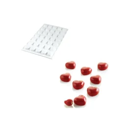 Moule Silicone*SILIKOMART Moule Silicone 35 Coeur Bombé 5ml Professional