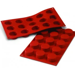Moule Silicone*SILIKOMART Moule Silicone 12 Cylindres 4,8 cm x H 5 cm