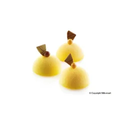 Moule Silicone*SILIKOMART Moule Silicone 28 Demi-sphères Ø7 x 3,5 cm 90ml Professional