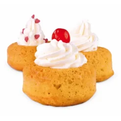 Moule Silicone*SCRAPCOOKING Moule Silicone 6 Donuts ou Babas Ø7,5 x2,8 cm