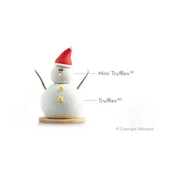Moule Silicone|Moules À Gâteaux*SILIKOMART Moule Silicone 35 Mini Truffes Ø 2,2 cm Professional