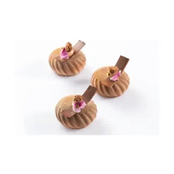 Moule Silicone*SILIKOMART Moule Silicone 6 Palets Vrillés Samouraï 110ml Professional