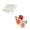 Moule Silicone|Moules À Gâteaux*SILIKOMART Moule Silicone 6 Roses 7 x 5,5 cm 143ml Professional