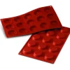 Moule Silicone|Moules À Gâteaux*SILIKOMART Moule Silicone 15 Tartelettes 4,5 cm x H 1 cm