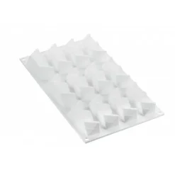 Moules À Chocolat|Moule Silicone*SILIKOMART Moule Silicone 2 Étoiles Star Game 7,5 x 7,5 cm Professional