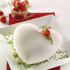 Moule Silicone|Moules À Gâteaux*SILIKOMART 3D DESIGN Moule Silicone Batticuore 20,5 x 19,8 cm