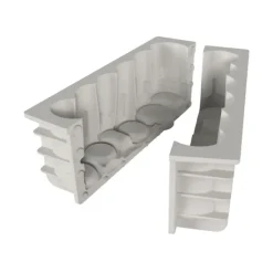 Moule Silicone|Moules À Gâteaux*SILIKOMART Moule Silicone Bûche Bougies 21,9 x 8,9 x H 7,6 cm