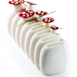 Moule Silicone|Moules À Gâteaux*PAVONI Moule Silicone Bûche Crème 25 x 8,4 cm x H 7,5 cm