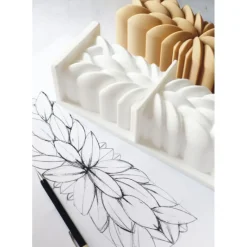 Moules À Gâteaux*SCRAPCOOKING Moule Silicone Bûche 3D Instant 25 cm