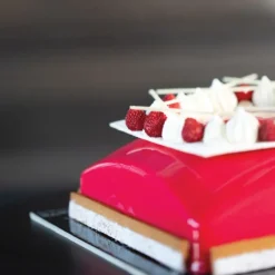 Moule Silicone*SILIKOMART Moule Silicone Carré Sphère 16x16 cm Grand Modèle Professional