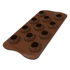 Moules À Chocolat|Moule Silicone*SILIKOMART Moule Silicone Citrouille Delica Chocolat Ø 3,2 x H 2,5 cm Easy Choc (x11)