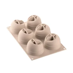 Moule Silicone|Moules À Gâteaux*SILIKOMART Moule Silicone Coccola Ø 7 x H 5,5 cm (x6)