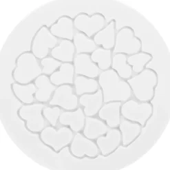 Moule Silicone|Moules À Gâteaux*SILIKOMART Moule Silicone Coeur ⌀ 18 x H 0,25 cm