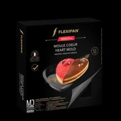 Moule Anti-adhésif|Moule Silicone*FLEXIPAN DEMARLE Moule Silicone Cœur 22,5 x 22 cm