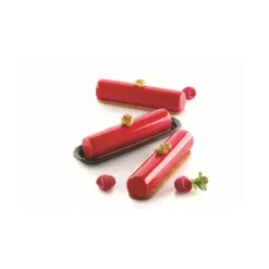 Moule Silicone*SILIKOMART Moule Silicone Cylindre (x8) Professional