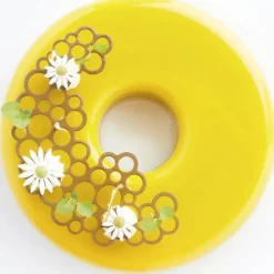 Moule Silicone*PAVONI Moule Silicone Décor Cercles 13,8 x 9,4 x H 0,2 (x3)