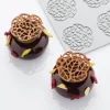 Moules À Chocolat|Décoration Comestible*PAVONI Moule Silicone Décor Feuilles Ø 5 x H 0,2 cm (x15)