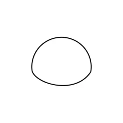 Moule Silicone*PAVOFLEX Moule Silicone Demi-sphère Ø 7 cm x H 4 cm (x24)