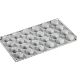 Moule Silicone*PAVONI Moule Silicone Gourmand Châtaigne 3,1 x 2,7 x H 1,6 cm (x24)
